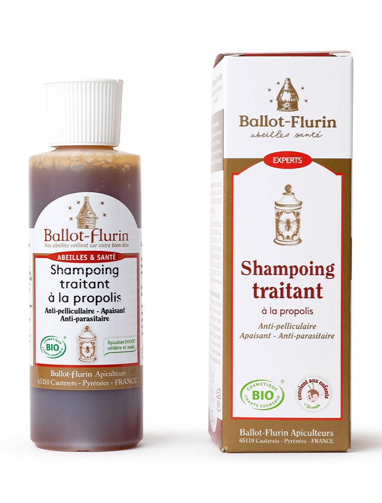 Shampoing Anti-pelliculaire - A la Propolis 125 ml - Ballot-Flurin