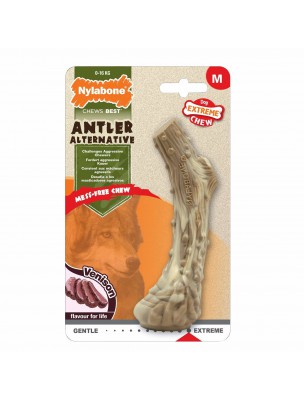Extreme Chew Antler - Branche de bois en nylon pour chien Medium - Nylabone