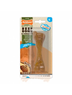 Image de Puppy Beef Bone - Os à mâcher en Nylon pour chiots Small - Nylabone depuis Autres soins naturels pour animaux en vente en ligne | Spécialiste en phytothérapie (2)