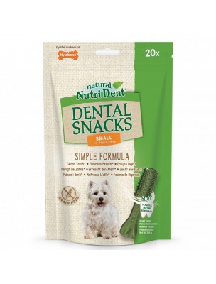 Image de Nutri Dent Small - Dental Snacks for Dogs 20 pieces Nylabone depuis Buy the products Nylabone at the herbalist's shop Louis