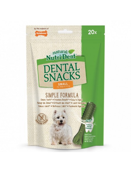 Nutri Dent Small - Snacks dentaires pour chiens 20 pièces - Nylabone