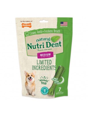 Image de Nutri Dent Medium - Dental Snacks for Dogs 7 pieces Nylabone depuis Buy the products Nylabone at the herbalist's shop Louis