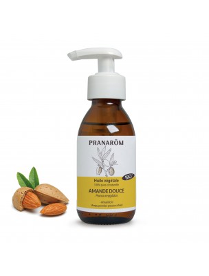 Image de Amande douce Bio - Huile végétale Prunus amygdalus 100 ml - Pranarôm depuis Cosmétiques maison DIY - Faites vos produits de beauté naturels