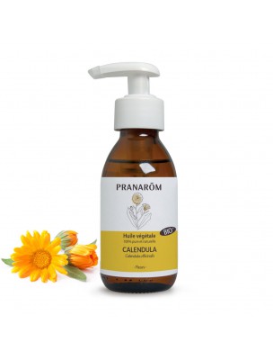 Image de Calendula (Souci) Bio - Huile végétale Calendula officinalis 100 ml - Pranarôm depuis PrestaBlog