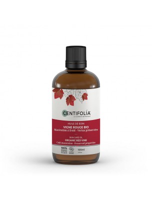 Image de Vigne rouge Bio - Huile de soin 100 ml - Centifolia depuis Lentisque pistachier Bio 5 ml - Pranarôm
