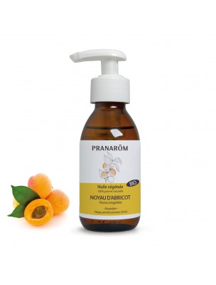 Image de Noyau d'abricot - Huile végétale Prunus armeniaca 100 ml - Pranarôm depuis Hydrolat de Romarin à verbénone Bio - Herbes et Traditions