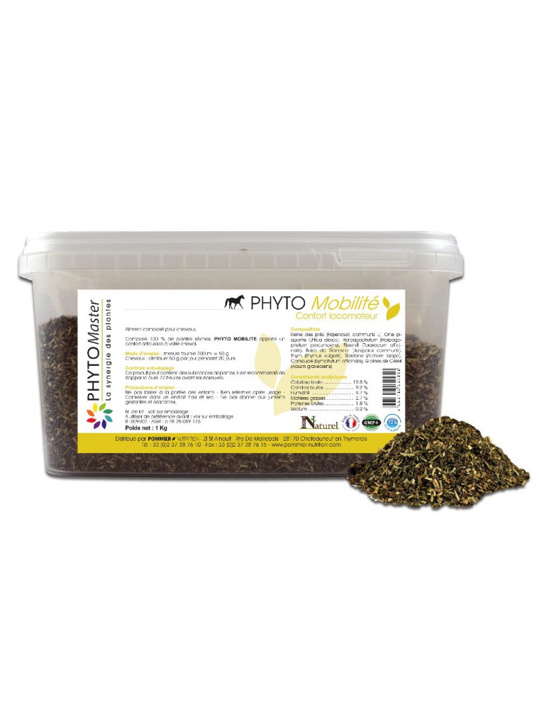 Phyto Mobilité - Articulations des chevaux 1kg - Phyto Master Phyto Mobilité - Articulations des chevaux 1kg - Phyto Master