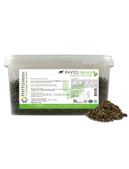 Image principale de Phyto Senior - Vitalité des chevaux 1kg - Phyto Master