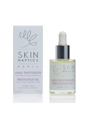 Image de Huile Prestigieuse - Hypoallergénique Soin du Visage 30 ml - SkinHaptics depuis Achetez les produits SkinHaptics à l'herboristerie Louis