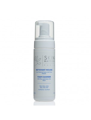 Image de Nettoyant Mousse - Hypoallergénique Soin du Visage 150 ml - SkinHaptics via Savon Marseille Bio Extra Pur 72% - Rampal Latour