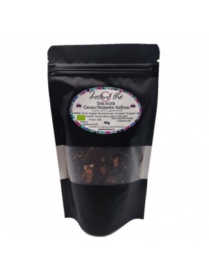 Image de Organic Cocoa-Hazelnut-Saffron Tea - Ardennes black teas 50 grams - Le Safran depuis Buy the products Le Safran - L'or des Ardennes at the herbalist's shop Louis