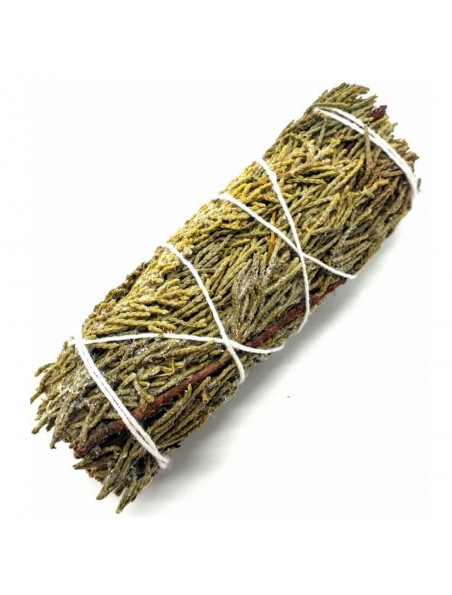 Achetez Sauge Juniper - Fumigation - Fagot 35 g (11cm) à l'herboristerie Louis Image principale de Sauge Juniper - Fumigation - Fagot 35 g (11cm)