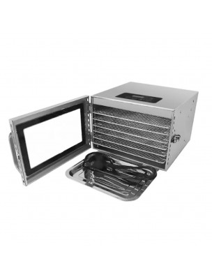 Image 50520 supplémentaire pour Déshydrateur Inox 400 W 6 grilles 28x30 cm à commande digitale