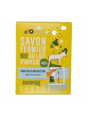 Image de Laurel Bay Soap with Donkey Milk - Blemished Skin 100g - Nourishing Paysane depuis Buy the products Paysane at the herbalist's shop Louis