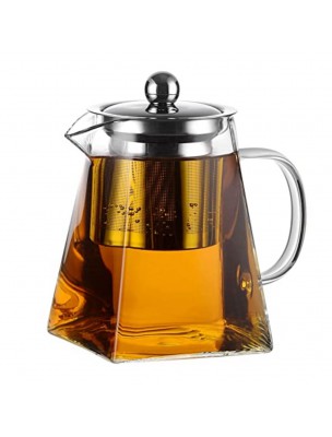 Image 50618 supplémentaire pour Théière Carrée en Verre borosilicate 750 ml