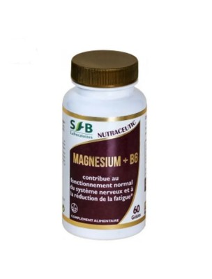 Image de Magnésium + B6 - Stress et fatigue 60 gélules - SFB Laboratoires via Acheter Zen - Détente Les Diffusables 30 ml -