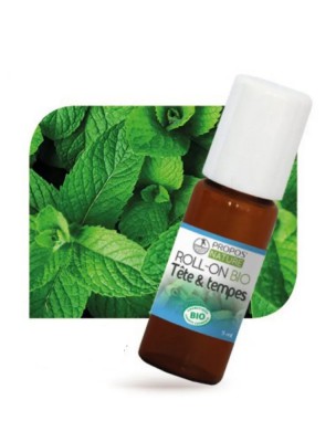 Image de Organic Head and Temples Roll-on - Soothing and Refreshing 5 ml Propos Nature depuis Essential oil sticks to go