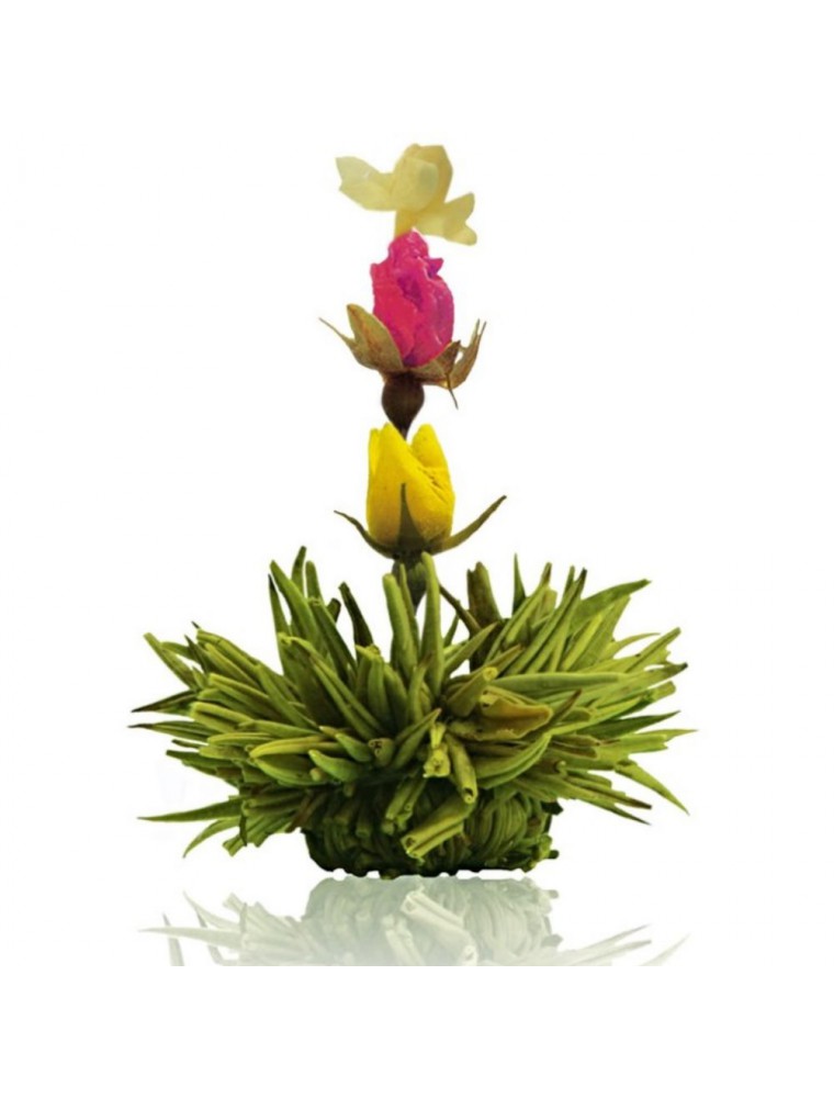 Image principale de la modale pour Creano Citron Fleur de Thé - Thé vert Jasmin, Rose et Arôme Citron