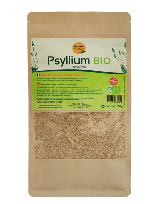 Image de Psyllium organic - Intestinal transit 300 grams - Nature et Partage  depuis Psyllium Blond Bio L'Ami du Colon pour une Bonne Digestion