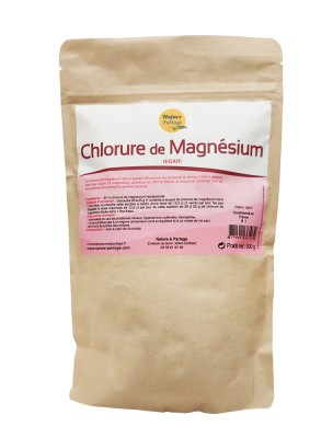 Image de Nigari (Chlorure de Magnésium) - Fatigue et Stress 500g - Nature et Partage via Bicarbonate de Soude - Qualité alimentaire 500g - Nature & Partage