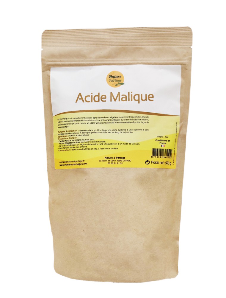 Acide malique - Foie et vésicule 500g - Nature et Partage