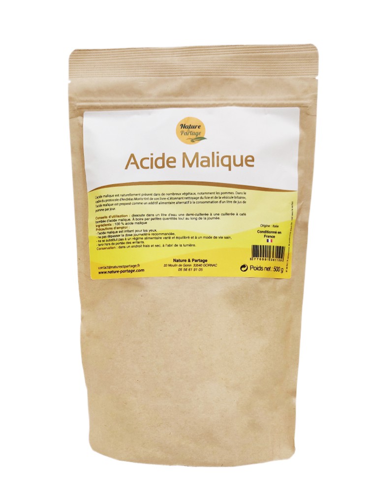 Image principale de la modale pour Acide malique - Foie et vésicule 500g - Nature et Partage