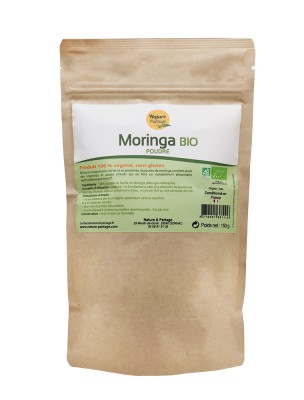 Image de Moringa Bio - Feuilles en poudre 150g - Tisane de Moringa oleifera depuis PrestaBlog