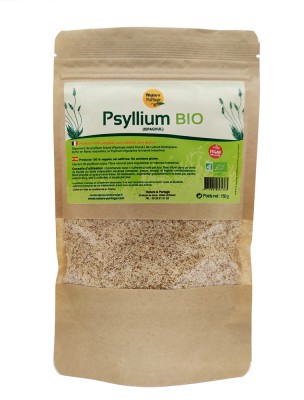 Image de Psyllium blond Bio - Transit intestinal 150 g - Nature et Partage depuis Psyllium Blond Bio L'Ami du Colon pour une Bonne Digestion