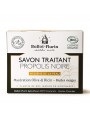 Image de Savon Propolis Noire Bio - Hygiène renforcée 100 g - Ballot-Flurin via Acheter Savon exfoliant corps - Argile verte, algues brunes, 100g -