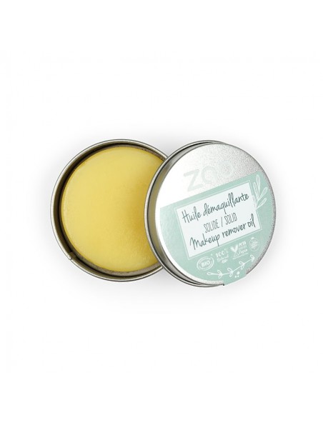 Huile démaquillante solide Bio - Soin du visage 50 grammes - Zao Make-up Huile démaquillante solide Bio - Soin du visage 50 grammes - Zao Make-up