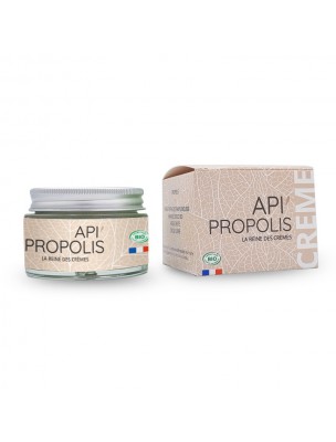 Image de Api Propolis Bio - Facial Cream 50 ml Propos Nature depuis Propolis reserves the wealth of the hive for your well-being