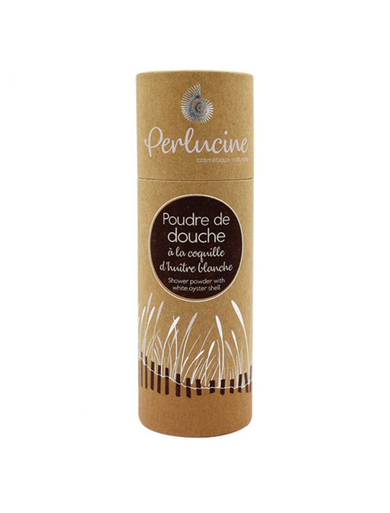 Image principale de la modale pour Poudre de Douche à la Coquille d'Huître Blanche Bio - Soin du Corps 80 g - Perlucine