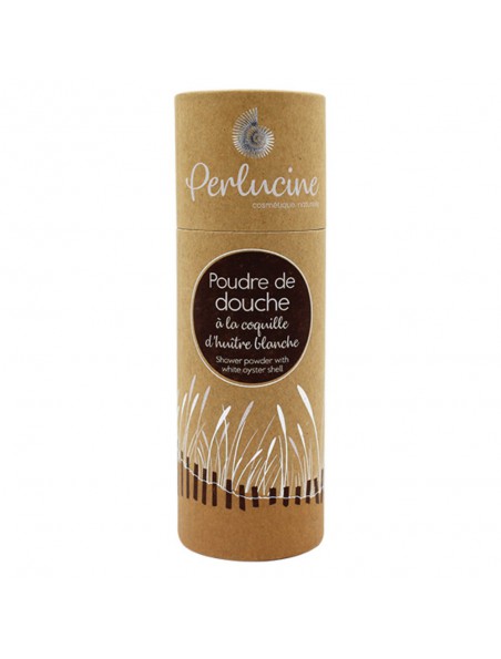 Achetez Poudre de Douche à la Coquille d'Huître Blanche Bio - Soin du Corps 80 g - Perlucine à l'herboristerie Louis Image principale de Poudre de Douche à la Coquille d'Huître Blanche Bio - Soin du Corps 80 g - Perlucine