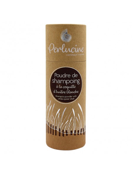 Image principale de Poudre de Shampoing à la Coquille d'Huître Blanche Bio - Soin des Cheveux 70 g - Perlucine