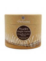 Image de Poudre d'Argile marine et Coquilles d'Huîtres Blanches Bio - Visage et Corps 200 g - Perlucine depuis Argiles : Retrouvez tous nos produits de phytothérapie et d'herboristerie
