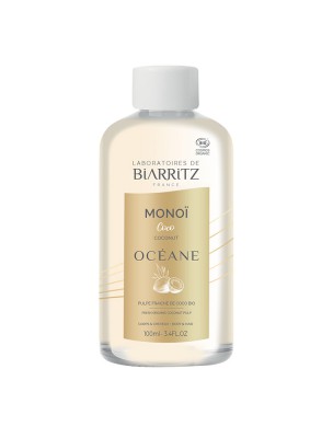 Image de Monoï Coco Bio - Oceane 100 ml - Les Laboratoires de Biarritz depuis Commandez les produits Les Laboratoires de Biarritz à l'herboristerie Louis
