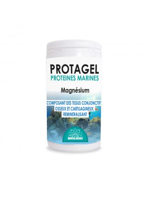 Image de Protagel - Protéines Marines 120 gélules - Bioligo via Soy Protein Bio - Protéines Végétales Soja Cacao 400 g - Purasana