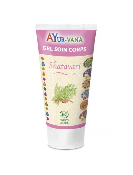 Image principale de Shatavari Bio - Gel Soin Corps 75ml - Ayur-Vana