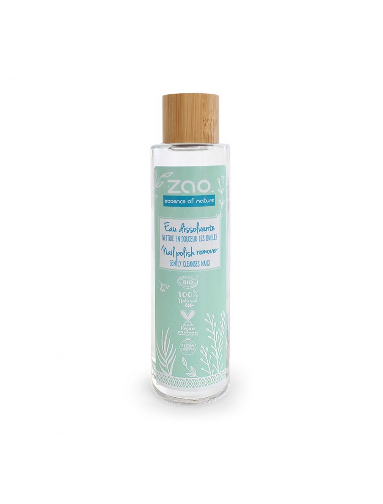 Image principale de la modale pour Eau dissolvante Bio - 689 Soin des ongles 100 ml - Zao Make-up