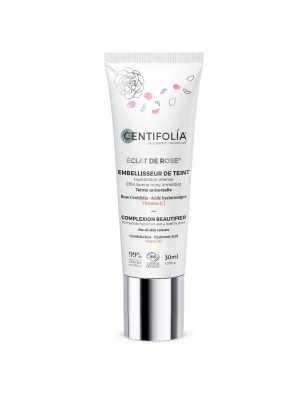 Image de Embellisseur de Teint Eclat de Rose Bio - Soin du visage 30 ml - Centifolia depuis Tisane Beauté N°4 Teint - Mélange de Plantes - 100g