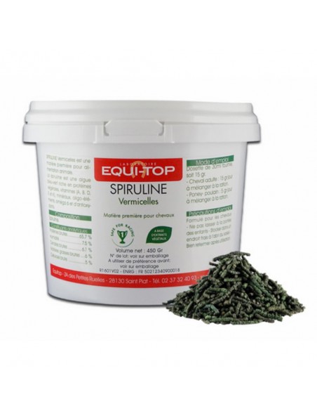 Image principale de Spiruline vermicelles - Muscles des chevaux 1 Kg - Equi-Top