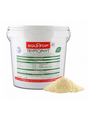 Image de Tryptophyt - Stress et Anxiété des chevaux 1,5 Kg - Equi-Top depuis Commandez les produits Equitop à l'herboristerie Louis