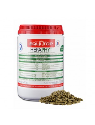 Image de Hepaphyt - Confort hépatique des Chevaux 600 g - Equi-Top depuis Achetez les produits Equitop à l'herboristerie Louis