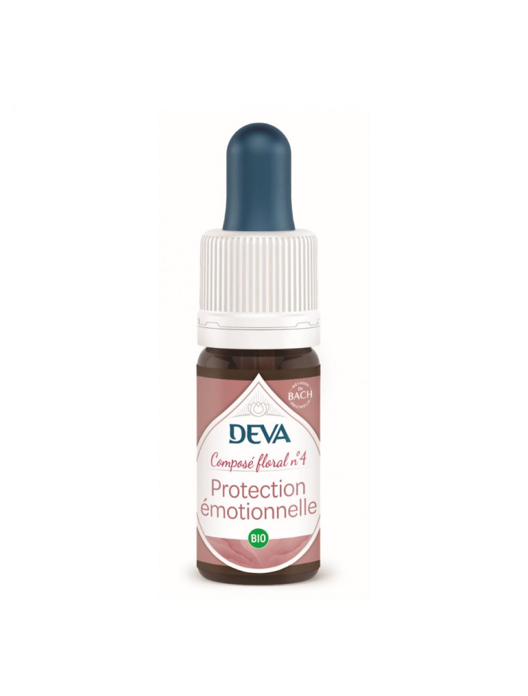 Protection Emotionnelle Bio - Sensibilité équilibrée Composé floral n°4 10 ml - Deva