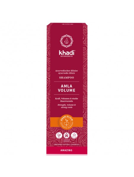 Shampooing Ayurvédique Amla - Volume 200 ml - Khadi Shampooing Ayurvédique Amla - Volume 200 ml - Khadi
