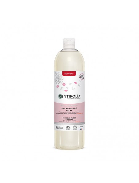 Image principale de Eau Micellaire Eclat de Rose Bio - Soin du visage 500 ml - Centifolia