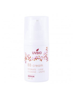 Image de BB Cream 5 en 1 SPF 10 Bio - Soin du visage 30 ml - UV Bio depuis Soins solaires pour prévenir, protéger et hydrater votre peau