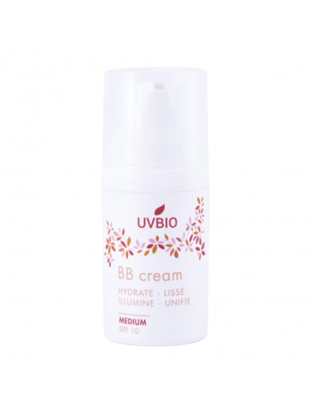 Achetez BB Cream 5 en 1 SPF 10 Bio - Soin du visage 30 ml - UV Bio à l'herboristerie Louis Image principale de BB Cream 5 en 1 SPF 10 Bio - Soin du visage 30 ml - UV Bio