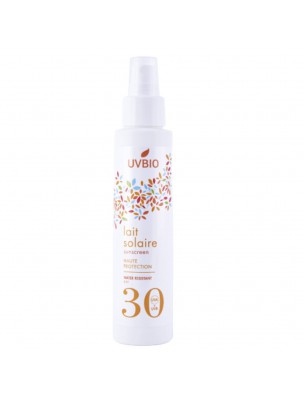 Image de Lait Solaire SPF 30 Bio - Soin du visage et du corps 100 ml - UV Bio depuis PrestaBlog