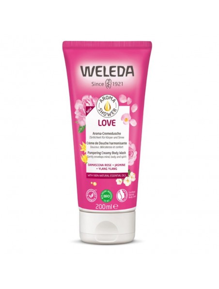 Crème de Douche Harmonisante- Aroma Shower Love 200 ml - Weleda Crème de Douche Harmonisante- Aroma Shower Love 200 ml - Weleda
